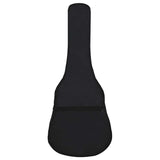 Vidaxl Guitaartas für 1 2 klassische Gitarre 94x35 cm Stoff schwarz - afbeelding 2