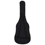 Vidaxl Guitaartas für 1 2 klassische Gitarre 94x35 cm Stoff schwarz - afbeelding 3