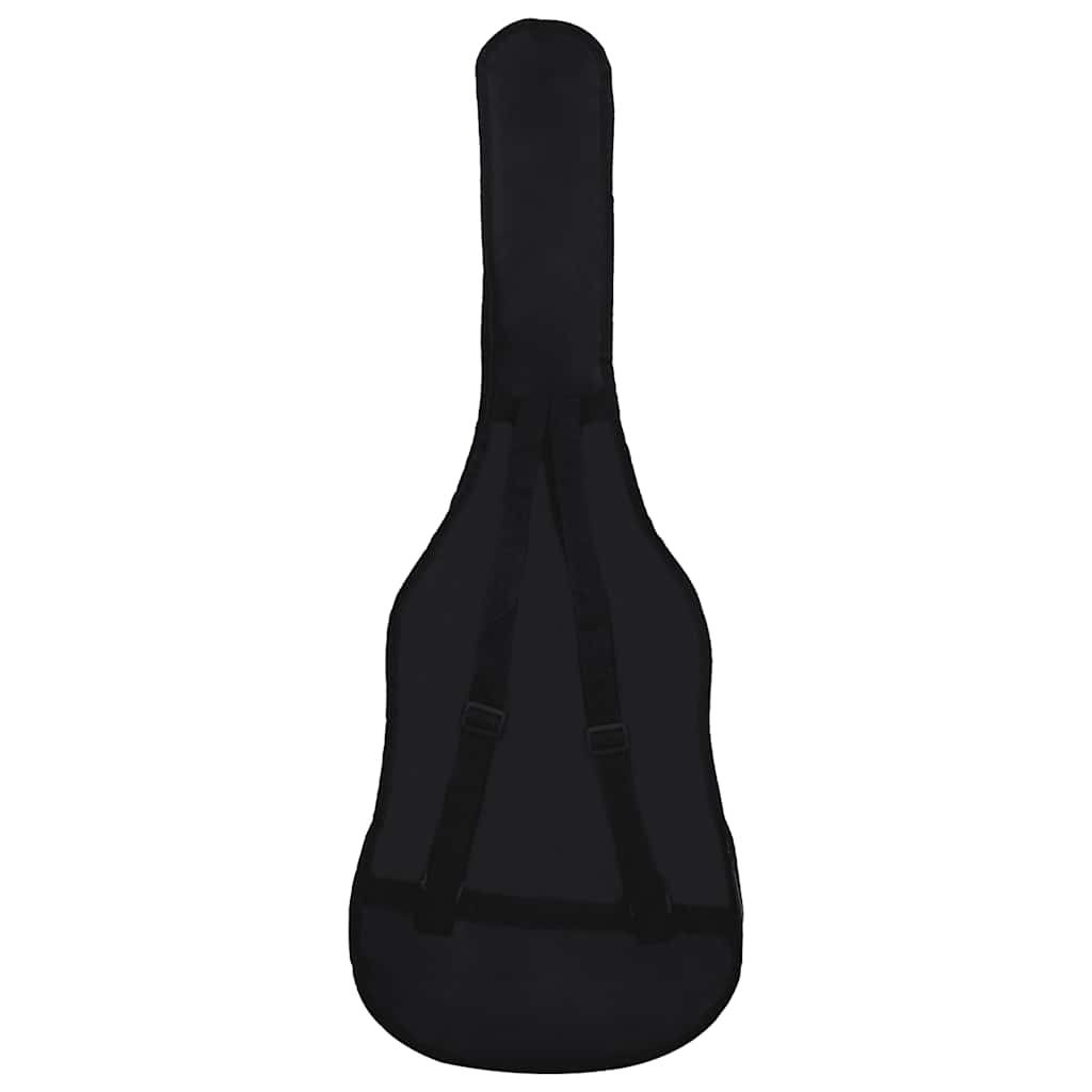 Vidaxl Guitaartas für 1 2 klassische Gitarre 94x35 cm Stoff schwarz