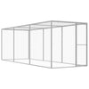 VIDAXL -Katzenkäfig 4.5x1.5x1,5 M verzinkte Stahl
