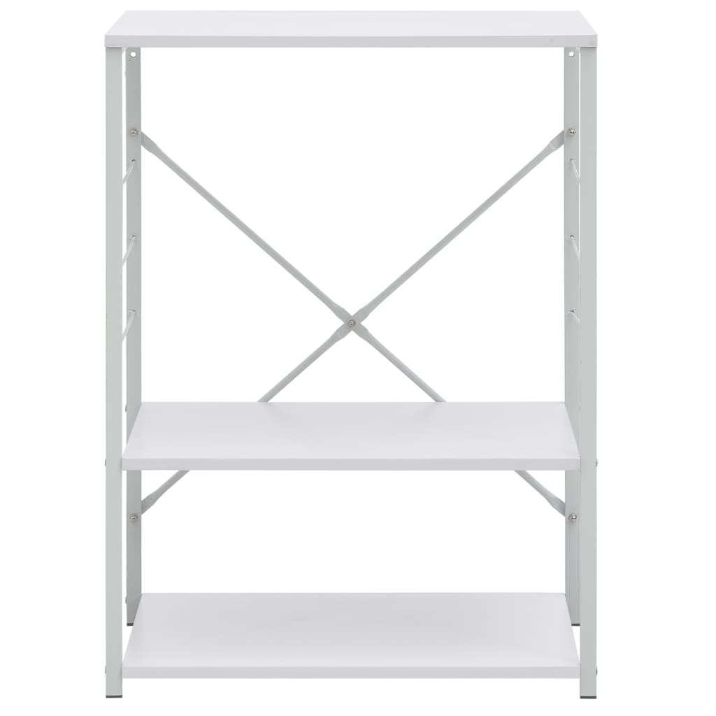 VIDAXL -Mikrowellenschrank 60x39.6x79.5 cm verarbeitetes Holz weiß