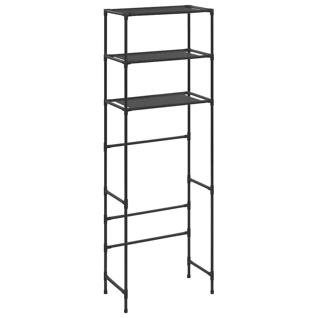 VIDAXL-Speicher für 3-layer 53x28x169 cm Schwarz im Obergeschoss