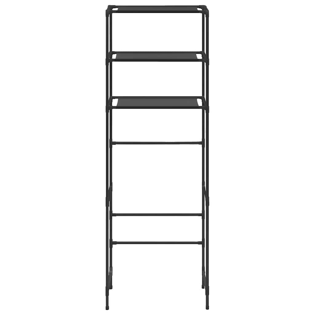 VIDAXL-Speicher für 3-layer 53x28x169 cm Schwarz im Obergeschoss