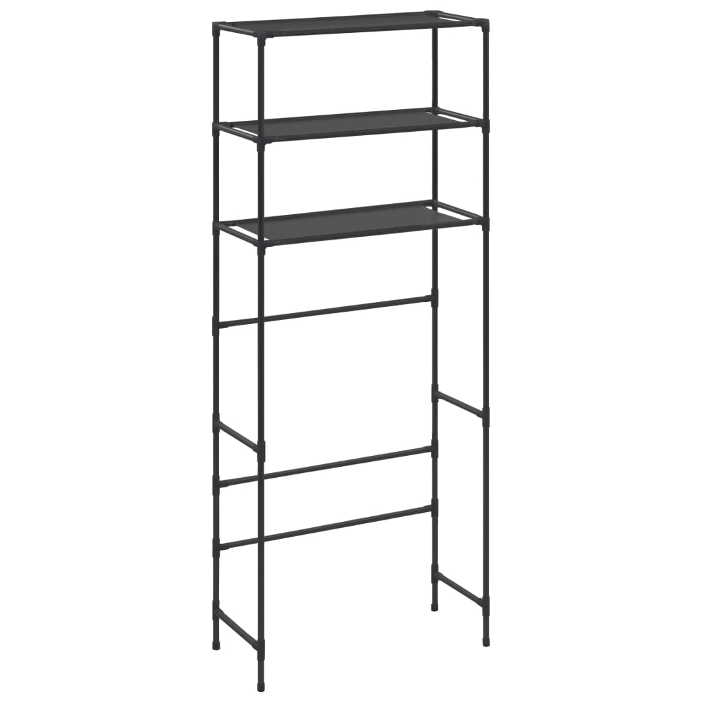 VIDAXL-LAGE ROK für Boven Waschmaschine 3-layer 69x28x169 cm Schwarz