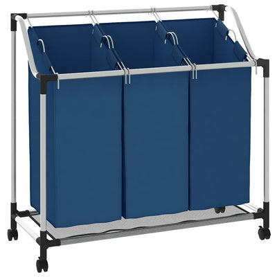 Vidaxl Wass Sourter mit 3 Machen Stael Blue