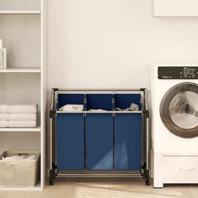 Vidaxl Wass Sourter mit 3 Machen Stael Blue