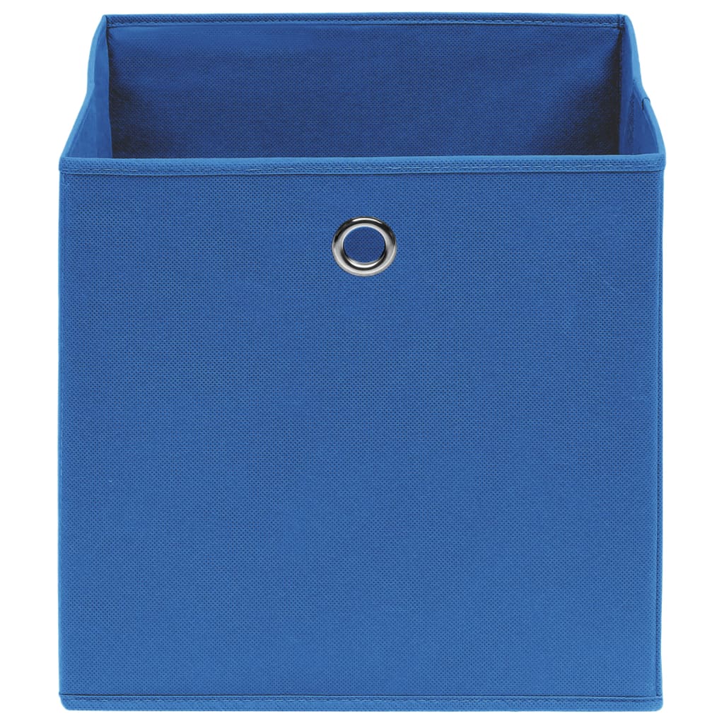 VIDAXL -Speicherboxen 4 PCs 32x32x32 cm Stoff blau