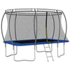 VIDAXL -Trampolin -Set rechteckig 150 kg 335x244x90 cm