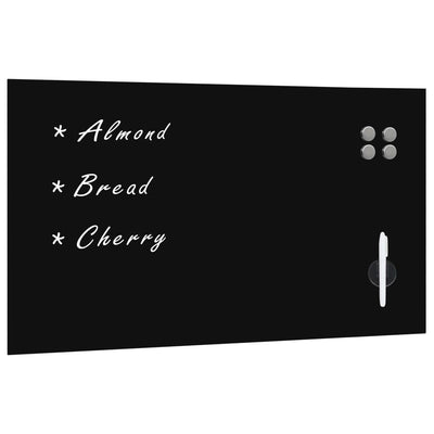 VIDAXL -Magnetplattenwand Montage 120 x 60 cm Glas