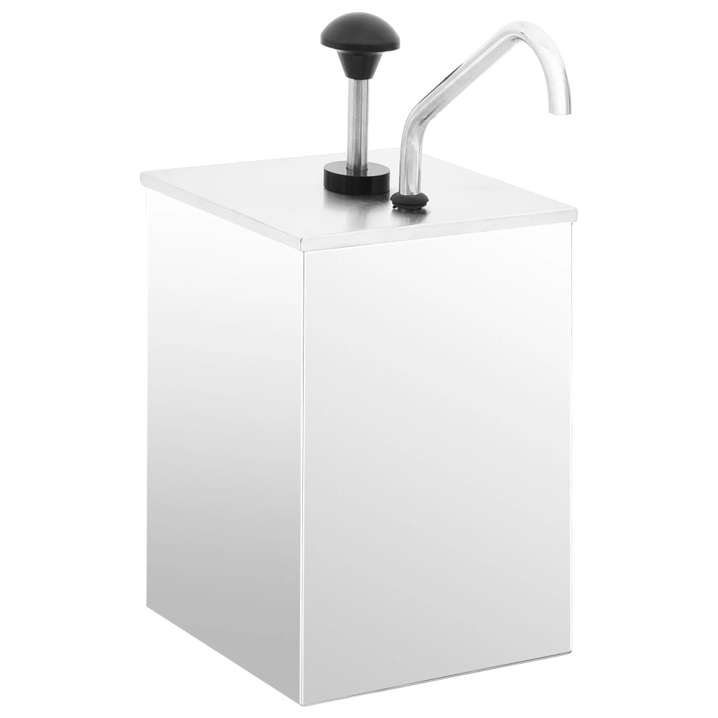 Vidaxl -Sauce -Spender 3.5 L Edelstahl