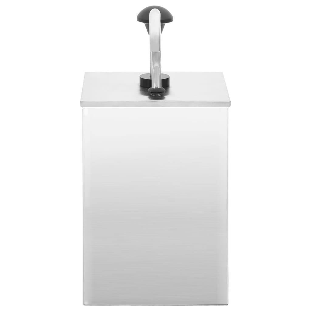 Vidaxl -Sauce -Spender 3.5 L Edelstahl