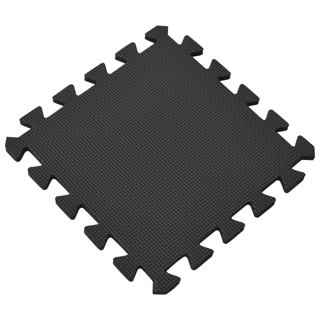 Vidaxl 54x Bodenmatten 4.86 ㎡ Eva Foam Schwarz