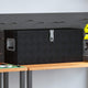 Vidaxl Aluminium Box 80x30x35 cm Schwarz