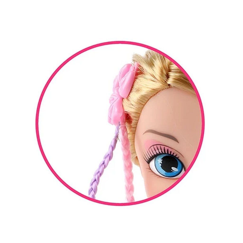 Lauren haariger Kopf mit Accessores
