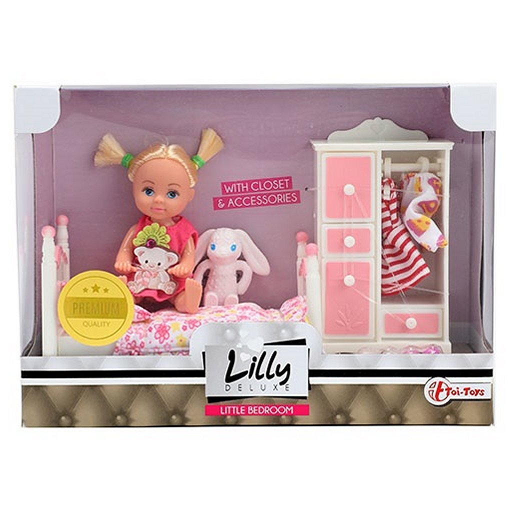Lilly Lilly Teenage Pop -Schlafzimmer Spiel Set