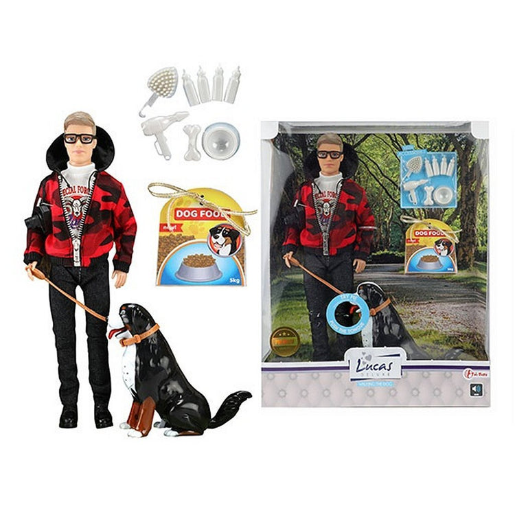 Lucas Teenage Doll Lucas + Hund mit Klang