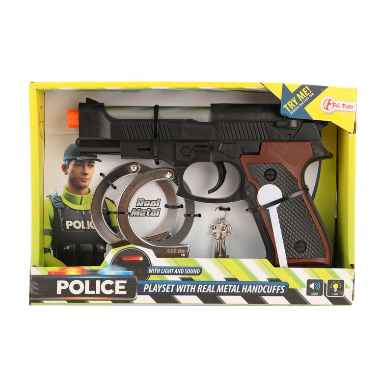 Toi-Toys Police Play Set mit Licht und Klang