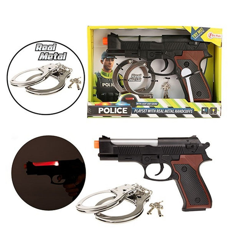 Toi-Toys Police Play Set mit Licht und Klang