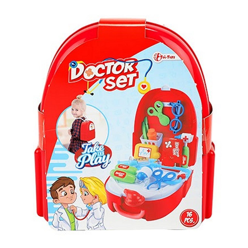 TOI-TOYS 20-teilige Arzt-Set