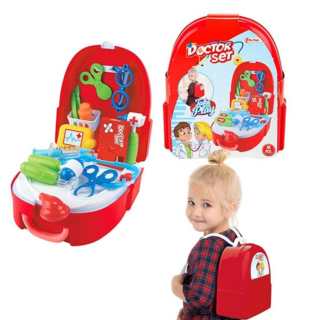 TOI-TOYS 20-teilige Arzt-Set