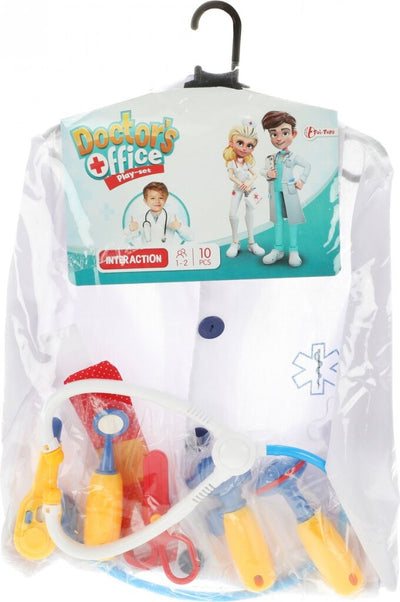 Toi-Toys Toi-Toys Reds Set Doctor Junior Polyesterweiß 10-Stück
