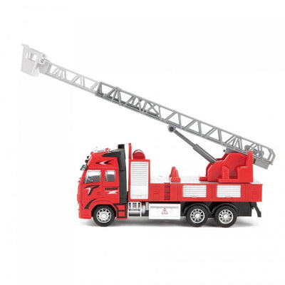 Metall-Rückzug-Feuerwehrwagen 1:38