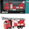 Metall-Rückzug-Feuerwehrwagen 1:38
