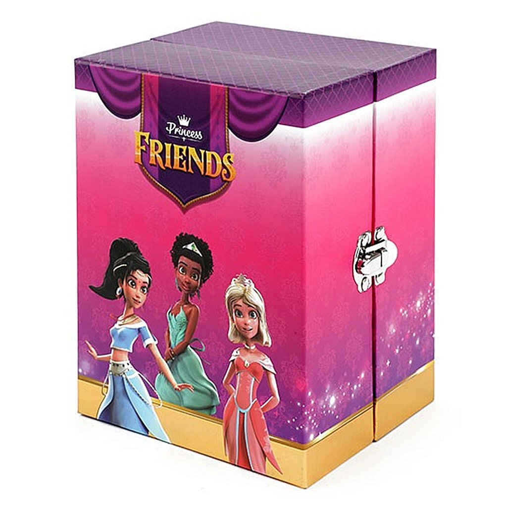 Prinzessin Freunde Freunde Musik Schmuckschatulle