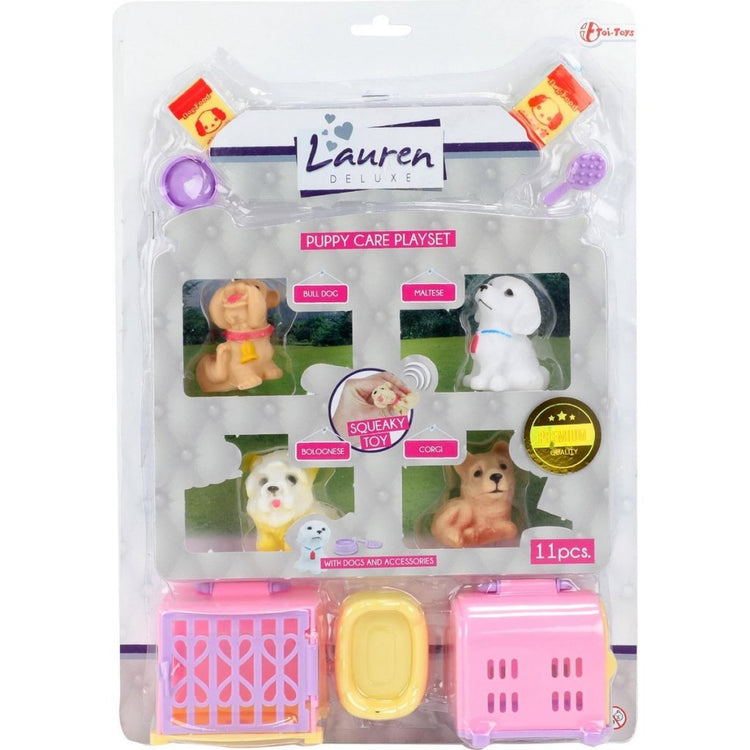 Lauren Deluxe Deluxe Welpen im Koffer + Klang