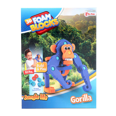 Toi-Toys Toi-Toys Craft Puzzle Aap Junior 25,8 cm Blau 59-Stück