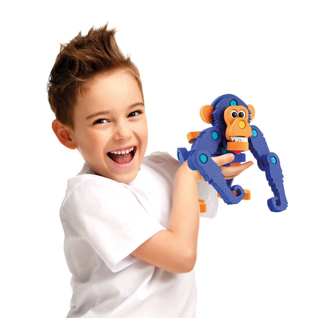 Toi-Toys Toi-Toys Craft Puzzle Aap Junior 25,8 cm Blau 59-Stück