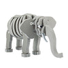 Toi-Toys Toi-Toys 3d Puzzle Elefant Junior 31,5 cm Schaumgrau 75-teilig