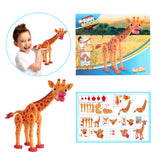 Toi-Toys 3D-Puzzle Giraffe Junior 31,5 cm Schaum Orange 104-Stück - afbeelding 1