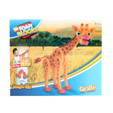 Toi-Toys 3D-Puzzle Giraffe Junior 31,5 cm Schaum Orange 104-Stück - afbeelding 2