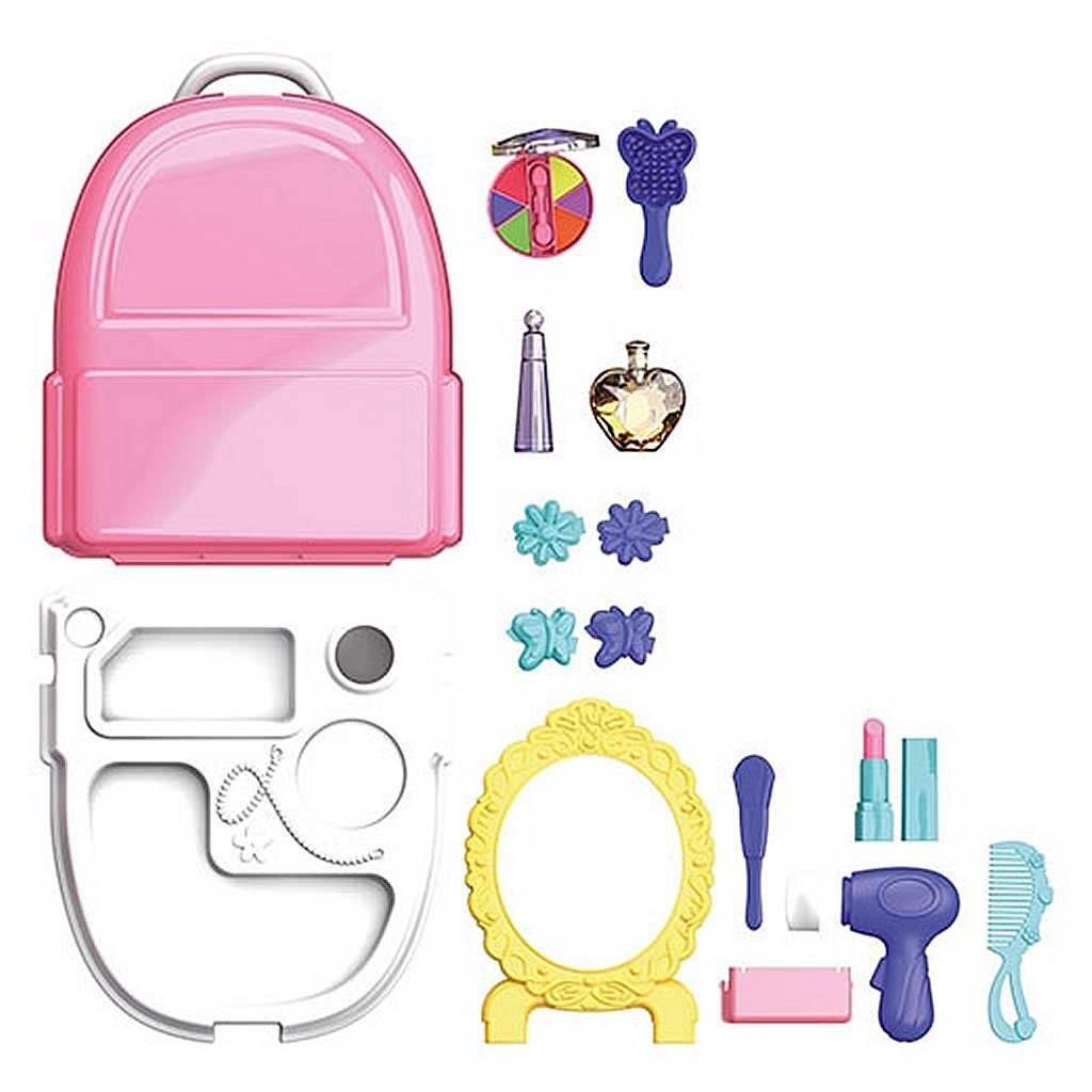 Van der Doelen Princessses Beauty Rucksack mit 18 Atributes