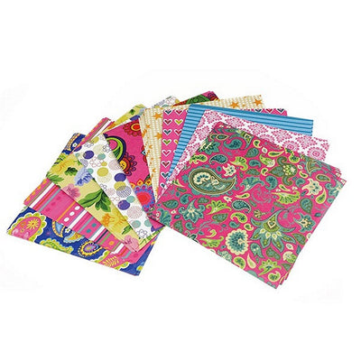 Toi-Toys handwerk papier Set 100 bedruckte Blätter 20x20cm
