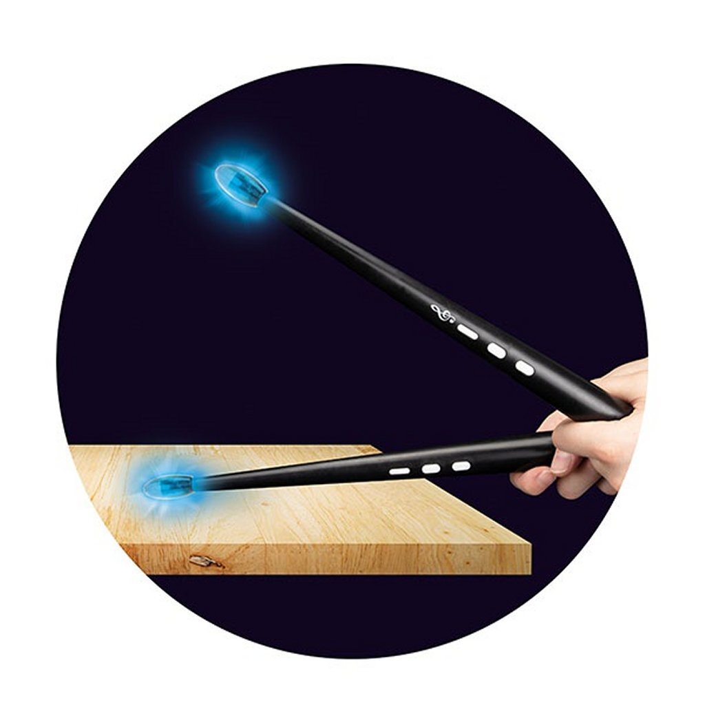 Musikkünstler Musikkünstler Wireless Drum Stocks + Sound + Licht