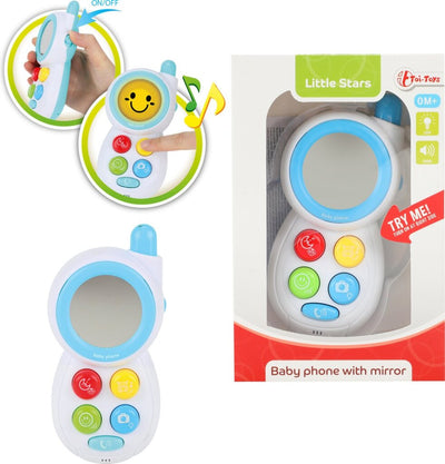 Kleine Sterne Toi-Toys kleines Baby Thone Junior 13cm weiß