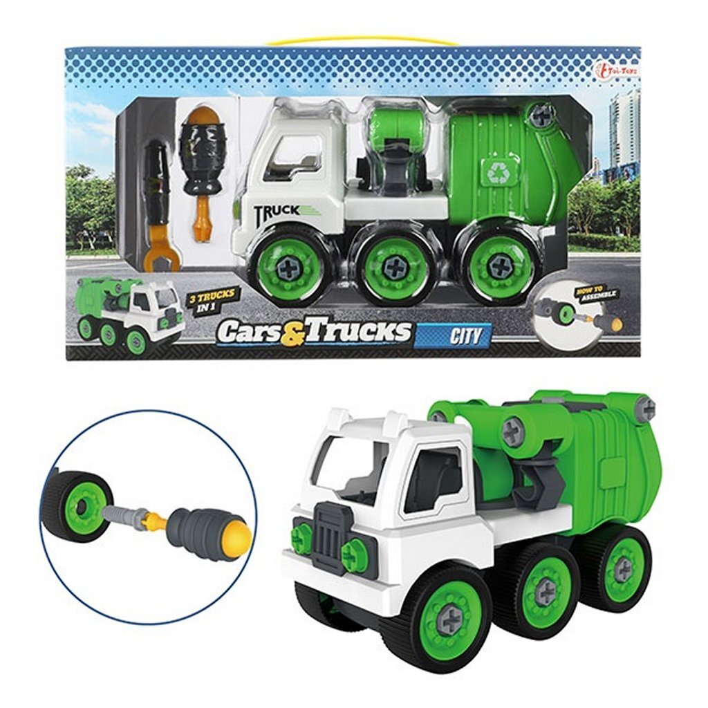 Cars Trucks Trucks 3in1 Müllwagen