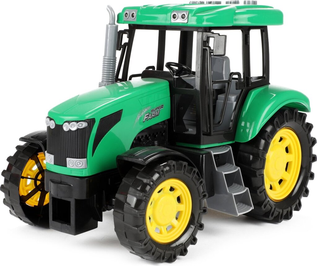 Traktor -Traktor -Traktor groß 27 cm mit Licht und Schall