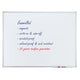Magnetisches Whiteboard Franken x-traline Stahl 2400 x 1200 mm