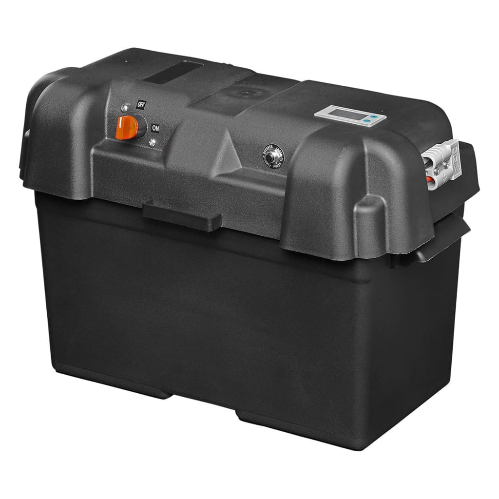 Proplus -Batteriebox mit USB- und Voltmeter 35x18x23 cm