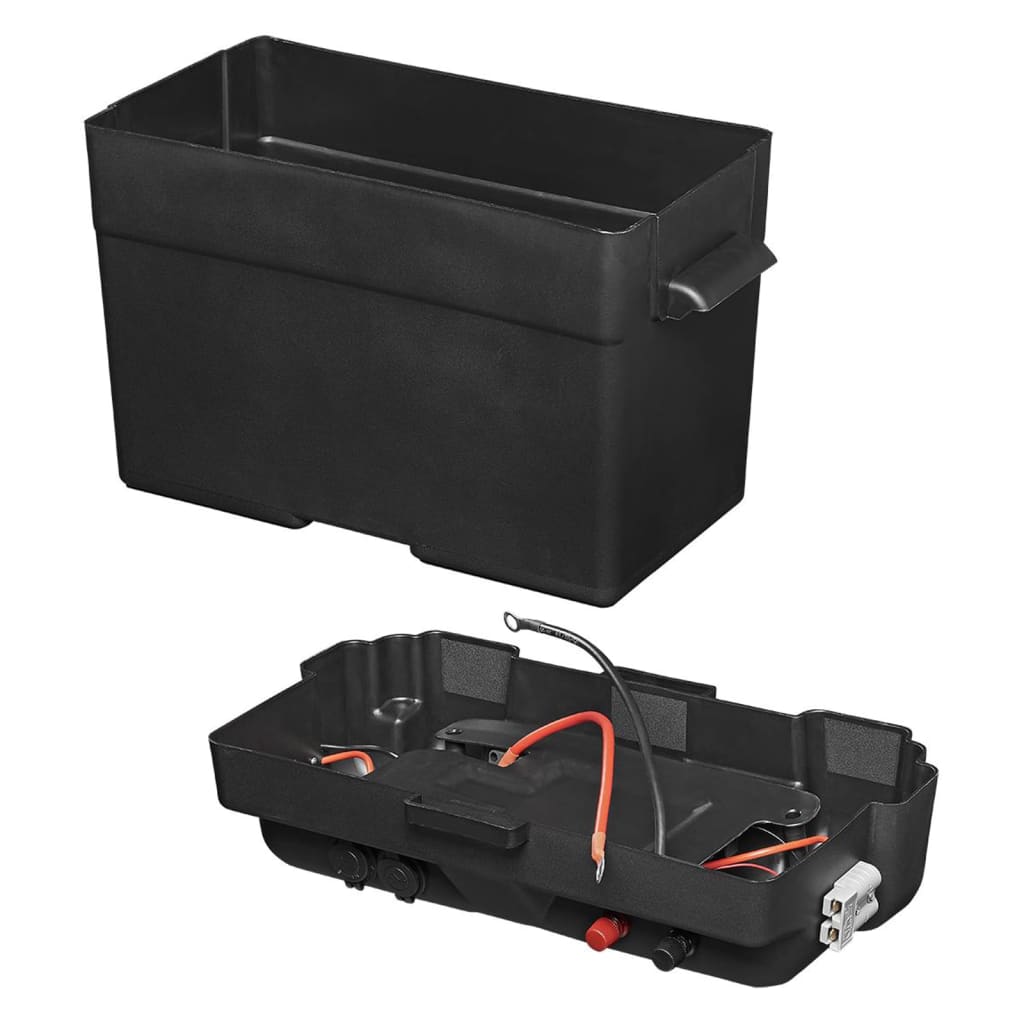 Proplus -Batteriebox mit USB- und Voltmeter 35x18x23 cm