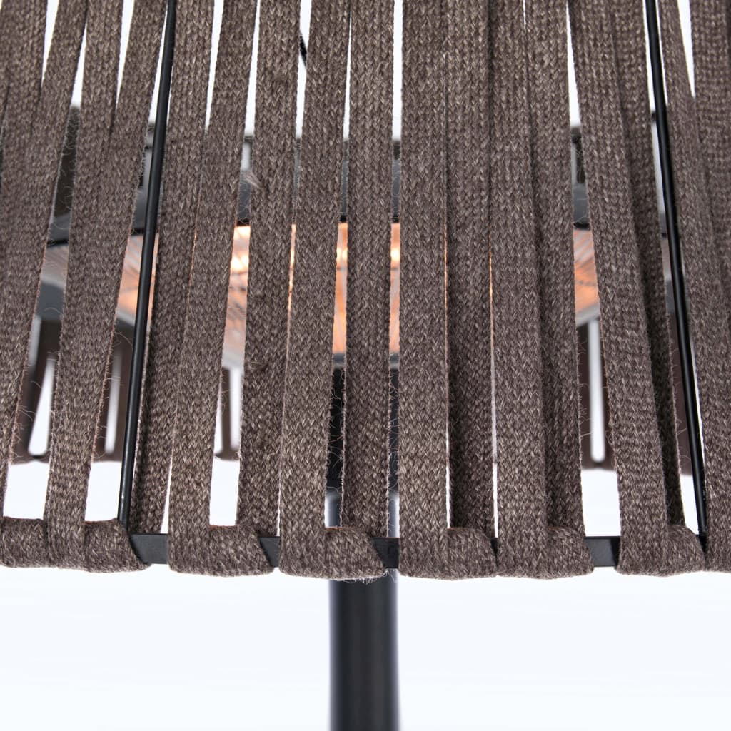 Gefangener Sund stehend mit Artix Corda 2100 W Halogene braun