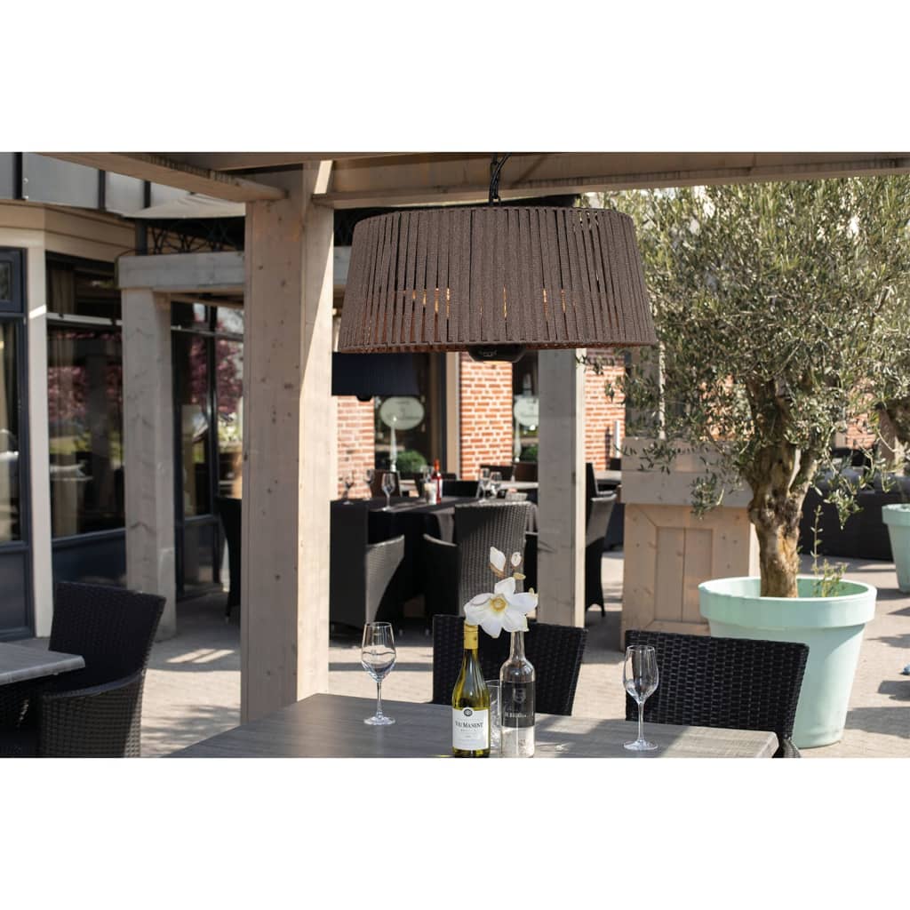 Gespenrtes Hang mit Artix Corda 1800 W halogene braun
