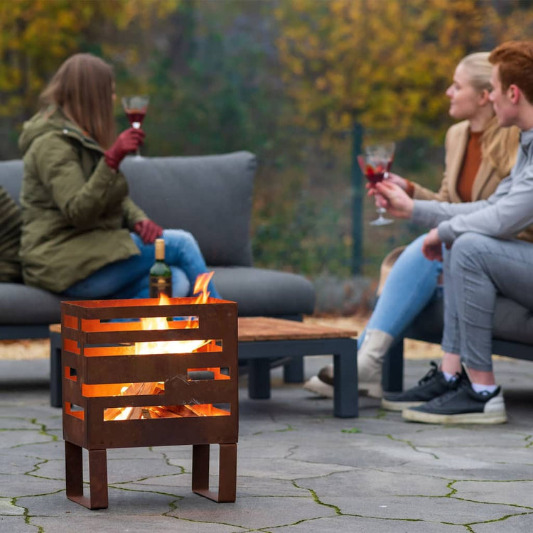 Redfire Redfire Vuurkorf Stahlrost -gelöscht