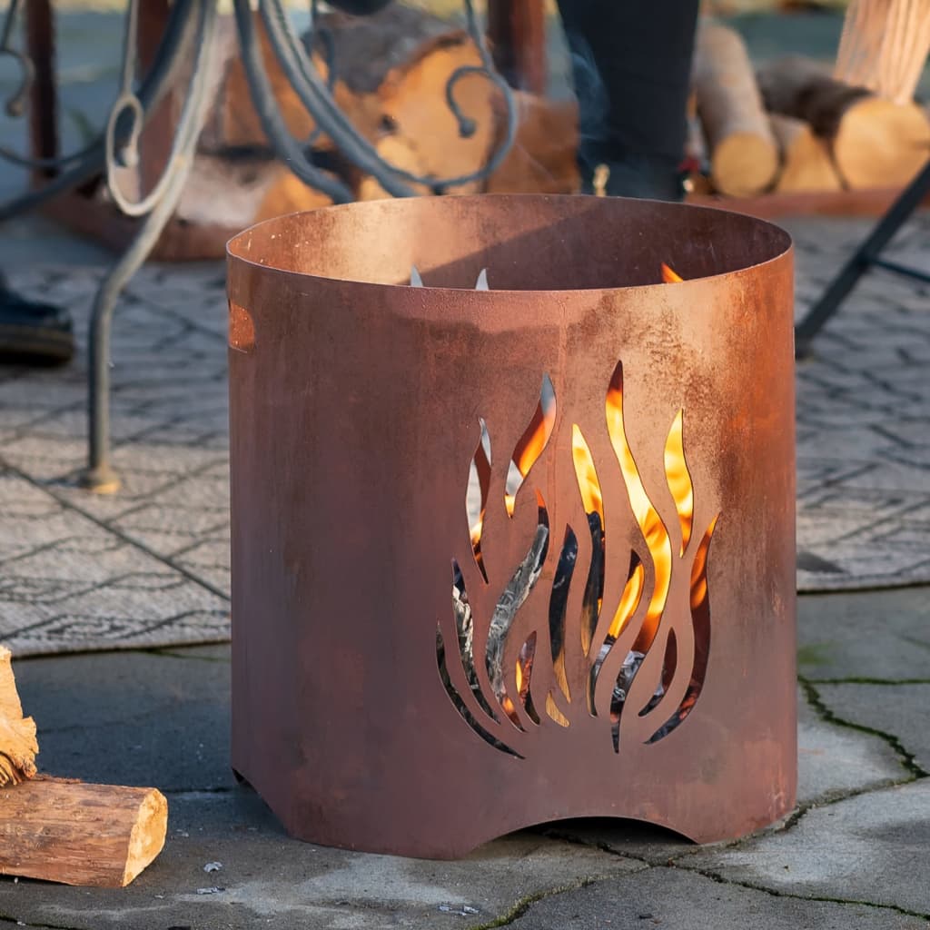 Redfire Redfire Garden Kamin Kiruna handgefertigtes Rost -Gelegenheiten