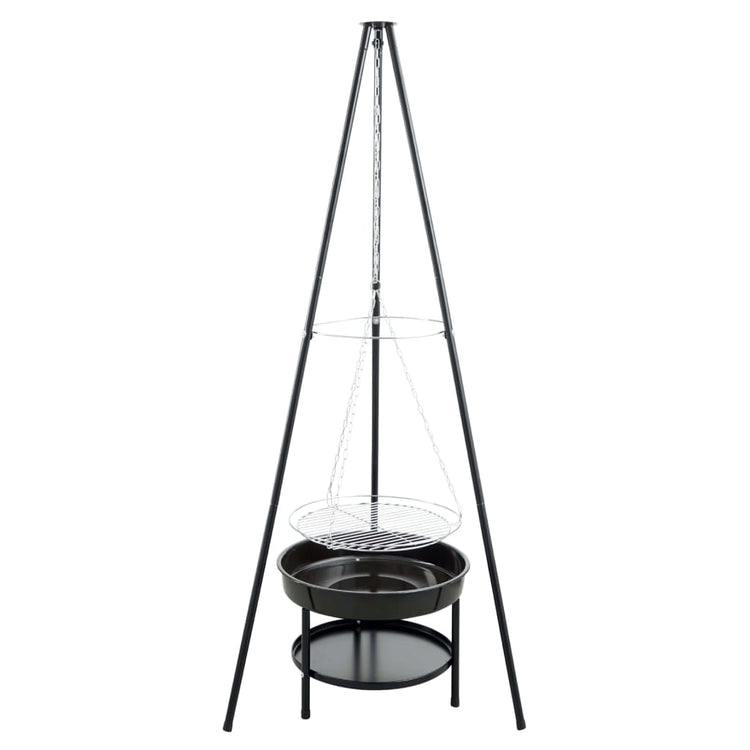 Redfire Redfire Garden Barbecue mit Stativ und Feuerschale 50 cm schwarz