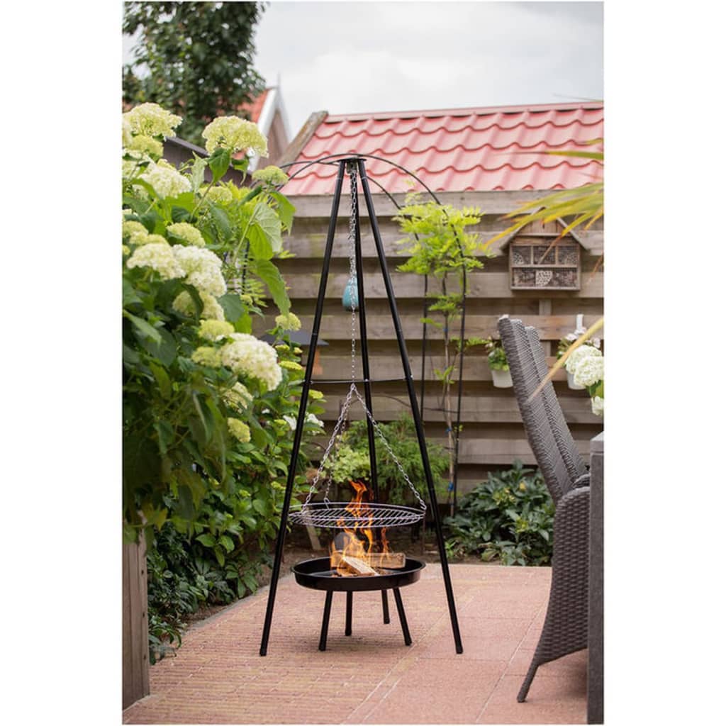 Redfire Redfire Garden Barbecue mit Stativ und Feuerschale 50 cm schwarz