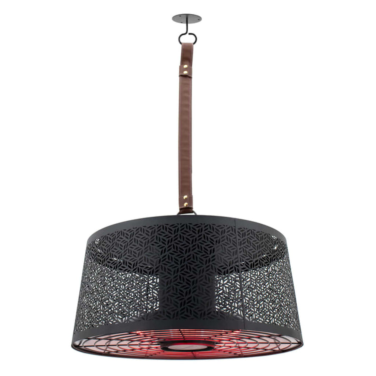 Gespenrte Heizung Artix Ultra Hanging 2000 W Roségoud Schwarz
